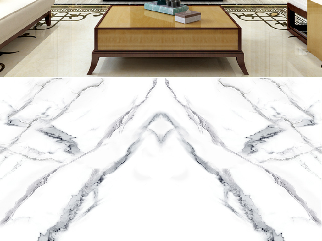 爵士白石材大板背景墙 当现代简约邂逅古典雅韵